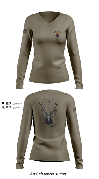 Women's Long Sleeve Vneck Shirt, City of Flint Police, Police, Teamtime, Team time, sublimation, custom sports apparel, team uniforms, spirit wear, spiritwear, sports uniforms, custom shirts, team store, custom team store, fundraiser sports, apparel fundraiser