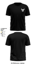 New Milford Bulls Football And Cheerleading 19489077 Short Sleeve Performance Shirt - 31