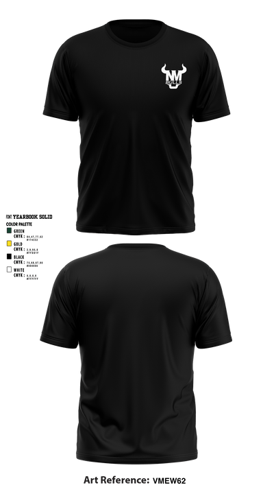 New Milford Bulls Football And Cheerleading 19489077 Short Sleeve Performance Shirt - 31