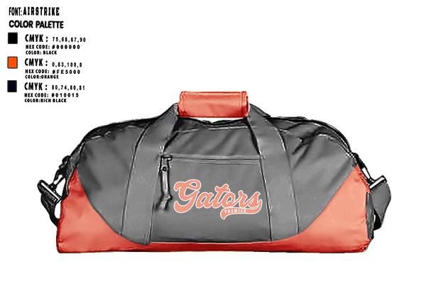 Gear Bag, Indiana Gators Premier, Softball, Teamtime, Team time, sublimation, custom sports apparel, team uniforms, spirit wear, spiritwear, sports uniforms, custom shirts, team store, custom team store, fundraiser sports, apparel fundraiser