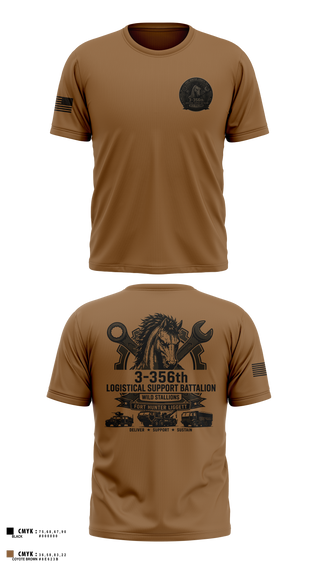 Old School Cotton Feel Shirt, 3-356 LSB (Wild Stallions), Army, Teamtime, Team time, sublimation, custom sports apparel, team uniforms, spirit wear, spiritwear, sports uniforms, custom shirts, team store, custom team store, fundraiser sports, apparel fundraiser