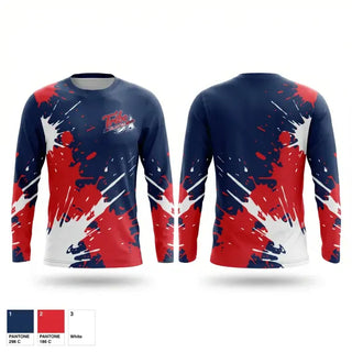 Long Sleeve Performance Shirt, Oklahoma Tribe 2018, Softball, Teamtime, Team time, sublimation, custom sports apparel, team uniforms, spirit wear, spiritwear, sports uniforms, custom shirts, team store, custom team store, fundraiser sports, apparel fundraiser