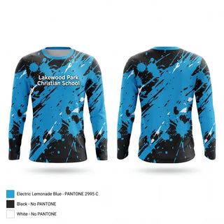 Long Sleeve Performance Shirt, Lakewood Park Christian School, Women's Soccer, Teamtime, Team time, sublimation, custom sports apparel, team uniforms, spirit wear, spiritwear, sports uniforms, custom shirts, team store, custom team store, fundraiser sports, apparel fundraiser