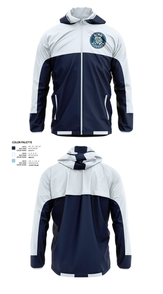 Windbreaker, Dino Sluggers, Baseball, Teamtime, Team time, sublimation, custom sports apparel, team uniforms, spirit wear, spiritwear, sports uniforms, custom shirts, team store, custom team store, fundraiser sports, apparel fundraiser