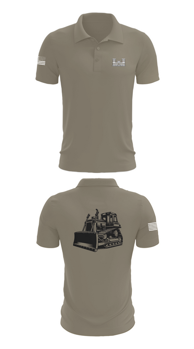 A co 229th Heavy 11453419 Short Sleeve Performance Polo - 67