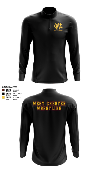 Quarter Zip Jacket, West Chester Youth Wrestling, Wrestling, Teamtime, Team time, sublimation, custom sports apparel, team uniforms, spirit wear, spiritwear, sports uniforms, custom shirts, team store, custom team store, fundraiser sports, apparel fundraiser
