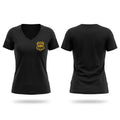 SPAN Drug Enforcement Unit Women's Short Sleeve V-neck Shirt - 1