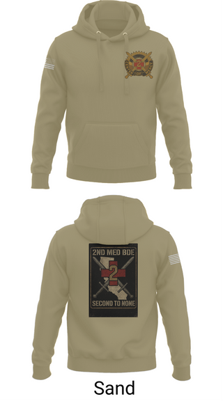 Hoodie, 2nd Medical Brigade, , Teamtime, Team time, sublimation, custom sports apparel, team uniforms, spirit wear, spiritwear, sports uniforms, custom shirts, team store, custom team store, fundraiser sports, apparel fundraiser