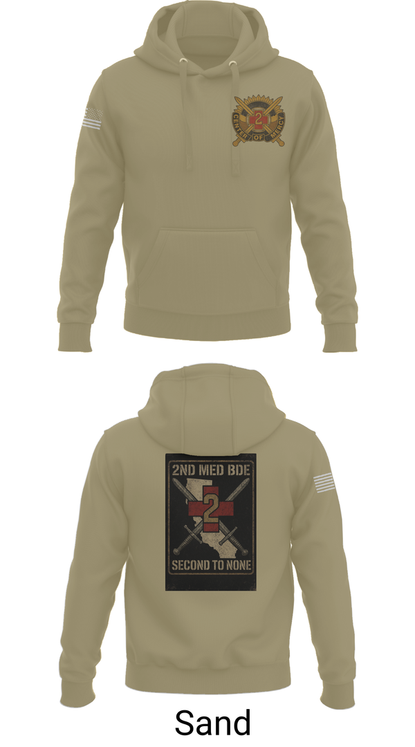 Hoodie, 2nd Medical Brigade, , Teamtime, Team time, sublimation, custom sports apparel, team uniforms, spirit wear, spiritwear, sports uniforms, custom shirts, team store, custom team store, fundraiser sports, apparel fundraiser
