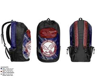 Gear Bag, team name, Men's Basketball, Teamtime, Team time, sublimation, custom sports apparel, team uniforms, spirit wear, spiritwear, sports uniforms, custom shirts, team store, custom team store, fundraiser sports, apparel fundraiser