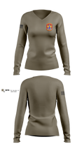Scott Composite Squadron, Civil Air Patrol 62571629 Women's Long Sleeve V-neck Shirt - 1