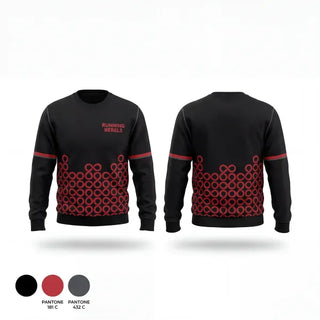 Crew Neck Sweatshirt, Running rebels, Men's Basketball, Teamtime, Team time, sublimation, custom sports apparel, team uniforms, spirit wear, spiritwear, sports uniforms, custom shirts, team store, custom team store, fundraiser sports, apparel fundraiser