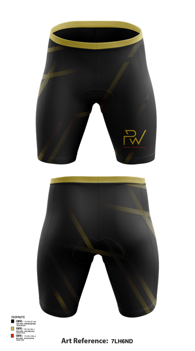 Prime Wrestling 25861032 Men's Compression Shorts - 44