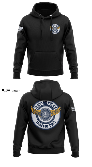 Hoodie, Windsor PD Traffic Unit, Police, Teamtime, Team time, sublimation, custom sports apparel, team uniforms, spirit wear, spiritwear, sports uniforms, custom shirts, team store, custom team store, fundraiser sports, apparel fundraiser