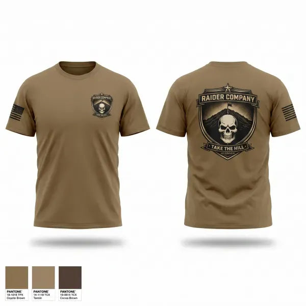 Army ROTC 40415961 Old School Cotton Feel Shirt - 1