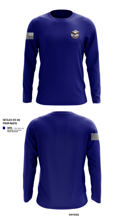 Engine 287 Ladder 136 battalion 46 Elmhurst eagles 77625177 Long Sleeve Performance Shirt 23