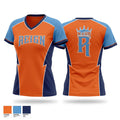 NoVA Reign Fastipitch Women's Short Sleeve V-neck Shirt - 1