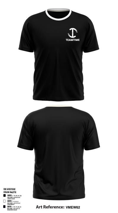 TeamTime Official Store 3174786 Short Sleeve Performance Shirt - 1