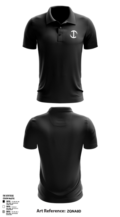 TeamTime Official Store 3174786 Short Sleeve Performance Polo - 1