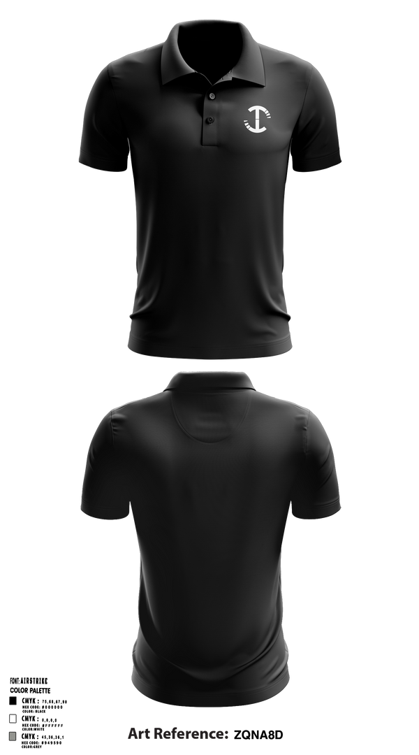 TeamTime Official Store 3174786 Short Sleeve Performance Polo - 1