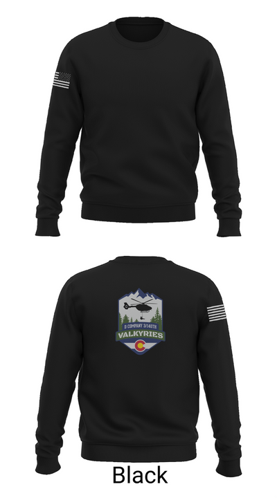 D Co 3-140th AVN 89038545 Crew Neck Sweatshirt - 24