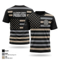Allegheny County Juvenile Probation Warrant Unit Old School Cotton Feel Shirt - 1