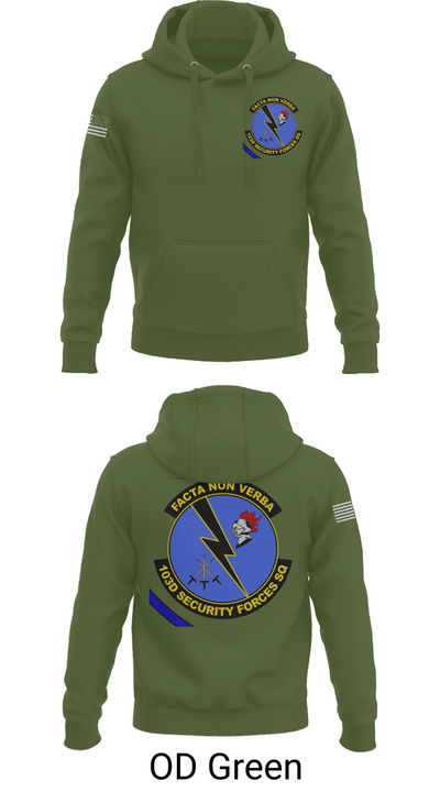 103d SECURITY FORCES SQUADRON 19845829 Hoodie - 58
