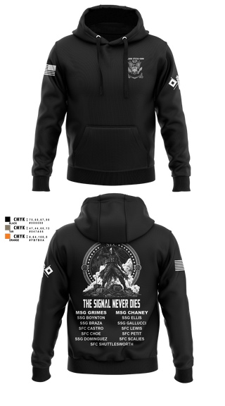 Hoodie, Senior Leaders Course FY26-009, Army, Teamtime, Team time, sublimation, custom sports apparel, team uniforms, spirit wear, spiritwear, sports uniforms, custom shirts, team store, custom team store, fundraiser sports, apparel fundraiser