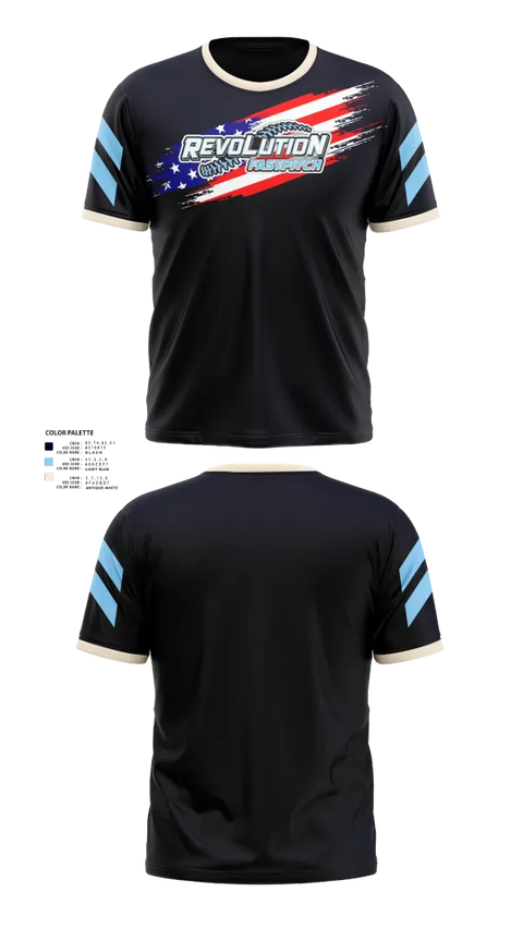 Short Sleeve Performance Shirt, Northampton Revolution, Softball, Teamtime, Team time, sublimation, custom sports apparel, team uniforms, spirit wear, spiritwear, sports uniforms, custom shirts, team store, custom team store, fundraiser sports, apparel fundraiser