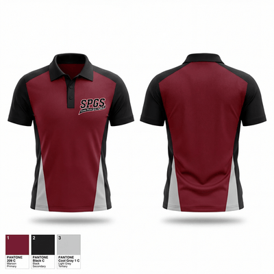 Santa Paula Girls Softball 69929365 Short Sleeve Performance Polo - 1