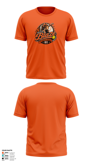 Short Sleeve Performance Shirt, Blaze, Softball, Teamtime, Team time, sublimation, custom sports apparel, team uniforms, spirit wear, spiritwear, sports uniforms, custom shirts, team store, custom team store, fundraiser sports, apparel fundraiser