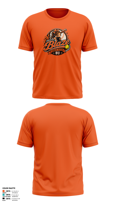 Blaze Short Sleeve Performance Shirt - 2