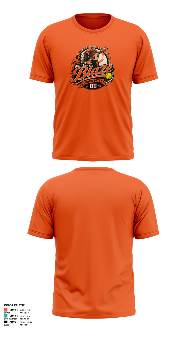 Short Sleeve Performance Shirt, Blaze, Softball, Teamtime, Team time, sublimation, custom sports apparel, team uniforms, spirit wear, spiritwear, sports uniforms, custom shirts, team store, custom team store, fundraiser sports, apparel fundraiser