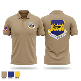 Short Sleeve Performance Polo, 332nd Air Expeditionary Wing, Air Force, Teamtime, Team time, sublimation, custom sports apparel, team uniforms, spirit wear, spiritwear, sports uniforms, custom shirts, team store, custom team store, fundraiser sports, apparel fundraiser