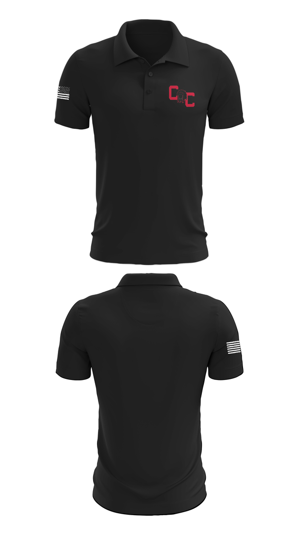 Short Sleeve Performance Polo, Crow Creek Chieftains, Cross Country, Teamtime, Team time, sublimation, custom sports apparel, team uniforms, spirit wear, spiritwear, sports uniforms, custom shirts, team store, custom team store, fundraiser sports, apparel fundraiser