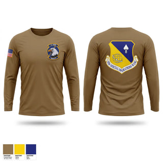 Long Sleeve Performance Shirt, 27 SOW/SE, Air Force, Teamtime, Team time, sublimation, custom sports apparel, team uniforms, spirit wear, spiritwear, sports uniforms, custom shirts, team store, custom team store, fundraiser sports, apparel fundraiser