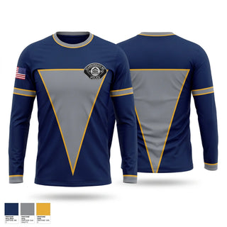 Long Sleeve Performance Shirt, Scarborough Police Department, Police, Teamtime, Team time, sublimation, custom sports apparel, team uniforms, spirit wear, spiritwear, sports uniforms, custom shirts, team store, custom team store, fundraiser sports, apparel fundraiser