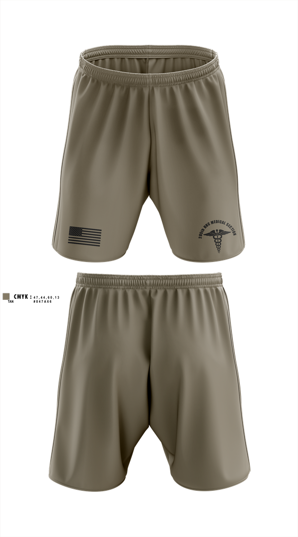 Athletic Shorts With Pockets, 205th HHC MEDICAL SECTION, , Teamtime, Team time, sublimation, custom sports apparel, team uniforms, spirit wear, spiritwear, sports uniforms, custom shirts, team store, custom team store, fundraiser sports, apparel fundraiser