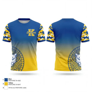 Short Sleeve Performance Shirt, Kaiser Cougars, Men's Volleyball, Teamtime, Team time, sublimation, custom sports apparel, team uniforms, spirit wear, spiritwear, sports uniforms, custom shirts, team store, custom team store, fundraiser sports, apparel fundraiser