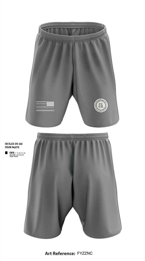 Athletic Shorts With Pockets, FearLifestyle, , Teamtime, Team time, sublimation, custom sports apparel, team uniforms, spirit wear, spiritwear, sports uniforms, custom shirts, team store, custom team store, fundraiser sports, apparel fundraiser
