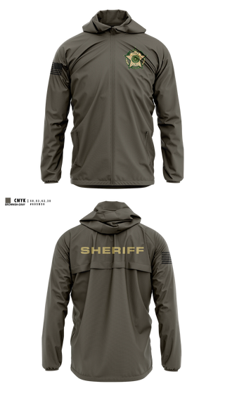 Windbreaker, Fannin County Sheriff's Office, Police, Teamtime, Team time, sublimation, custom sports apparel, team uniforms, spirit wear, spiritwear, sports uniforms, custom shirts, team store, custom team store, fundraiser sports, apparel fundraiser