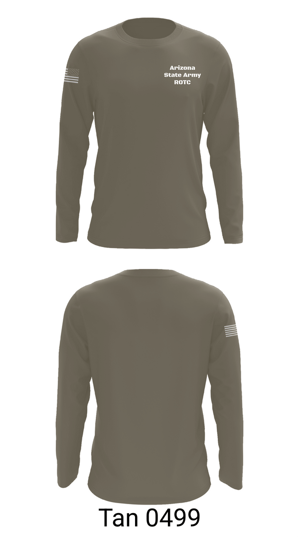Long Sleeve Performance Shirt, Arizona State Army ROTC, Army, Teamtime, Team time, sublimation, custom sports apparel, team uniforms, spirit wear, spiritwear, sports uniforms, custom shirts, team store, custom team store, fundraiser sports, apparel fundraiser