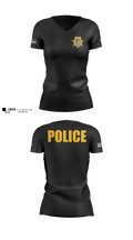 Nashville Police Department Women's Short Sleeve V-neck Shirt - 5
