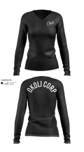 OKOLI CORP 64038817 Women's Long Sleeve V-neck Shirt - 21