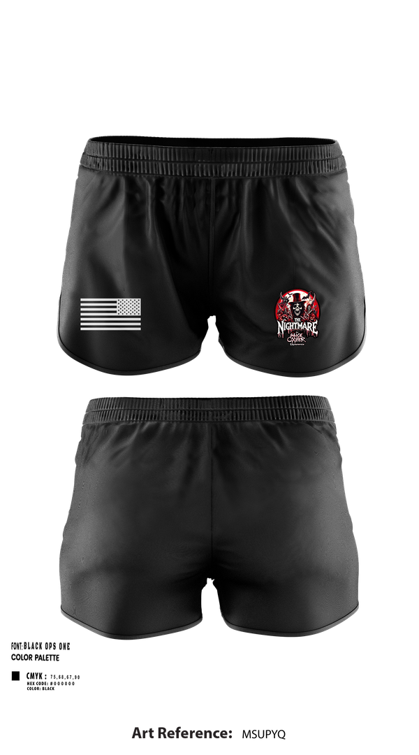 Ranger Panties, The Nightmare, , Teamtime, Team time, sublimation, custom sports apparel, team uniforms, spirit wear, spiritwear, sports uniforms, custom shirts, team store, custom team store, fundraiser sports, apparel fundraiser