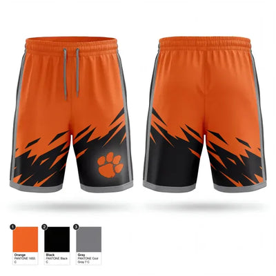 Honaker Tigers 66302356 Athletic Shorts With Pockets - 1