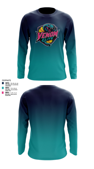 Venom Elite Long Sleeve Performance Shirt 3