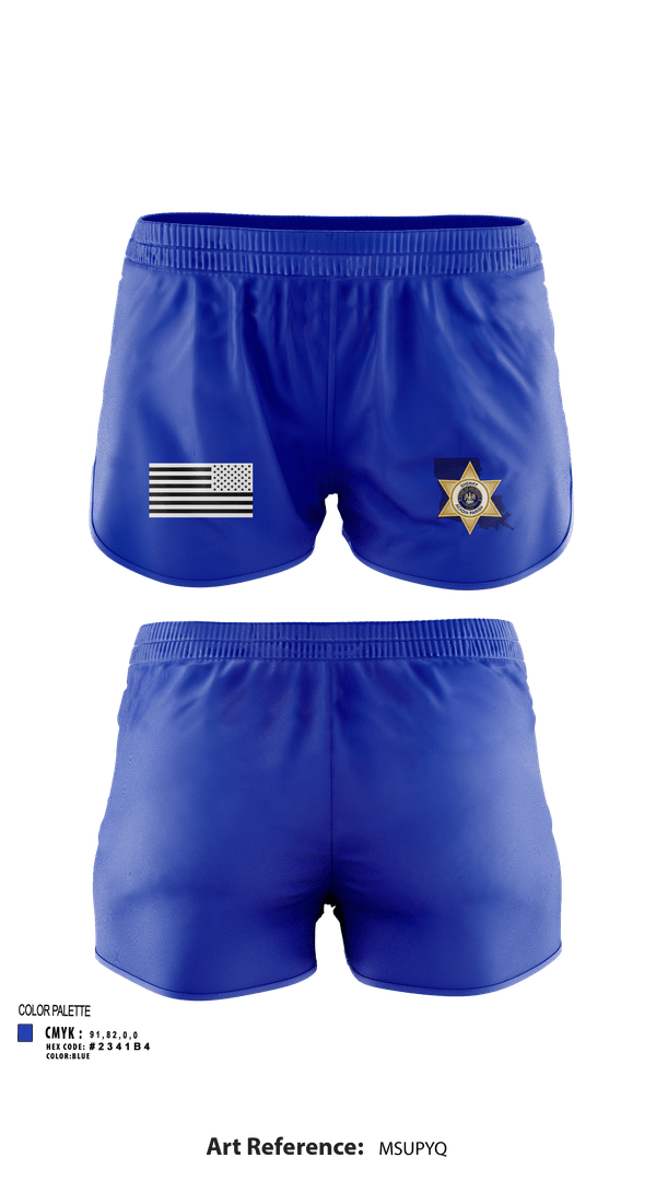 Ranger Panties, Acadia Parish Sheriff's Office, Police, Teamtime, Team time, sublimation, custom sports apparel, team uniforms, spirit wear, spiritwear, sports uniforms, custom shirts, team store, custom team store, fundraiser sports, apparel fundraiser