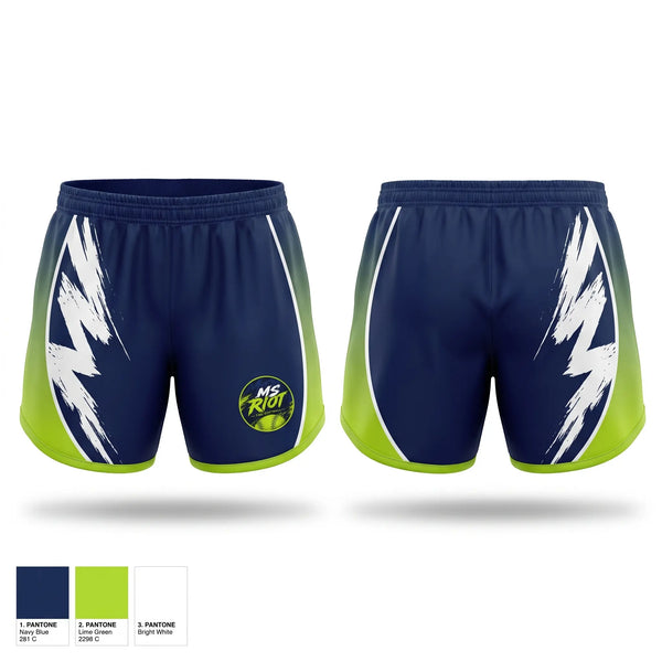 Womens Shorts, MS Roit, Softball, Teamtime, Team time, sublimation, custom sports apparel, team uniforms, spirit wear, spiritwear, sports uniforms, custom shirts, team store, custom team store, fundraiser sports, apparel fundraiser