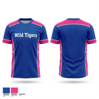 Soft Poly Tee Cotton Like Feel, Wild Tigers, Women's Basketball, Teamtime, Team time, sublimation, custom sports apparel, team uniforms, spirit wear, spiritwear, sports uniforms, custom shirts, team store, custom team store, fundraiser sports, apparel fundraiser